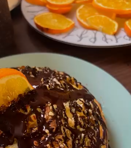 Mini Cake | Zimtiger Orangen-Schoko Kuchen
